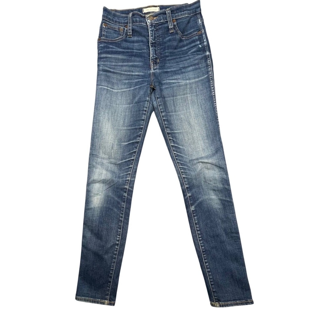 Madewell Blue 10 High Riser Skinny Skinny Stretch Jeans Women 25